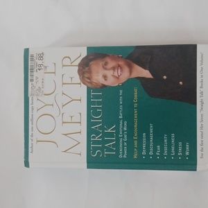 "Straight Talk" by Joyce Myers  Christian Hardcover Book Like New!